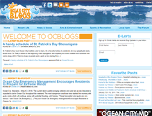Tablet Screenshot of oceancityblogs.com
